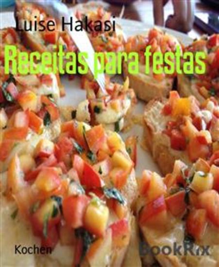 Receitas para festas - cover