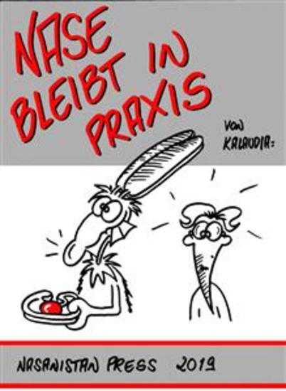 Nase bleibt in Praxis - Eine Katastrophe in einhundertfünfundvierzig handgemalten Bildern - jetzt auch als ausbuchstabierter Text! - cover