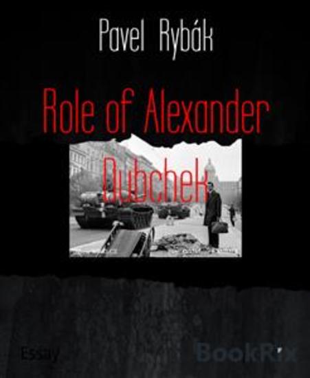 Role of Alexander Dubchek - cover