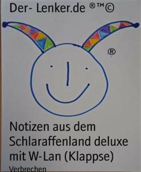 Notizen aus dem Schlaraffenland deluxe mit W-Lan (Klappse) - cover