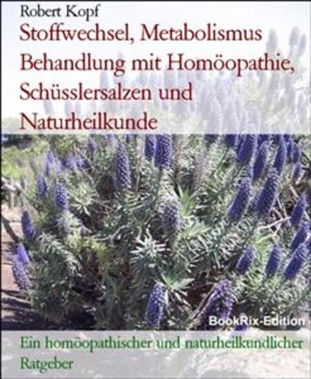 Stoffwechsel Metabolismus Behandlung mit Homöopathie Schüsslersalzen und Naturheilkunde - Ein homöopathischer und naturheilkundlicher Ratgeber - cover