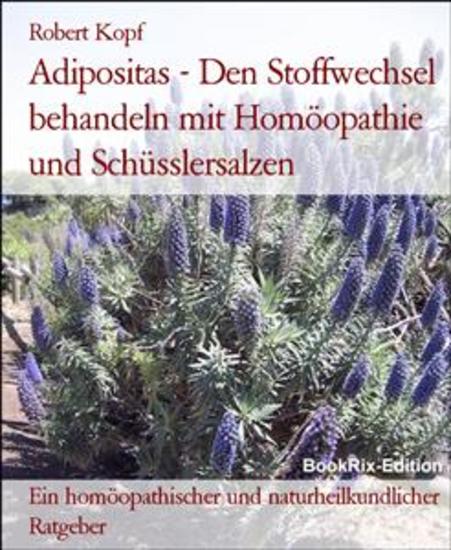 Adipositas - Den Stoffwechsel behandeln mit Homöopathie und Schüsslersalzen - Ein homöopathischer und naturheilkundlicher Ratgeber - cover