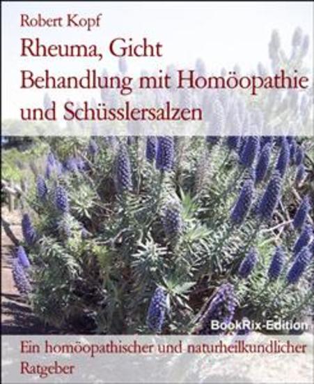 Rheuma Gicht Behandlung mit Homöopathie und Schüsslersalzen - Ein homöopathischer und naturheilkundlicher Ratgeber - cover