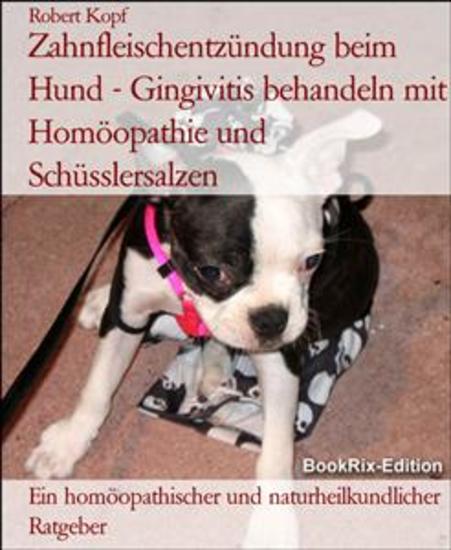 Zahnfleischentzündung beim Hund - Gingivitis behandeln mit Homöopathie und Schüsslersalzen - Ein homöopathischer und naturheilkundlicher Ratgeber - cover