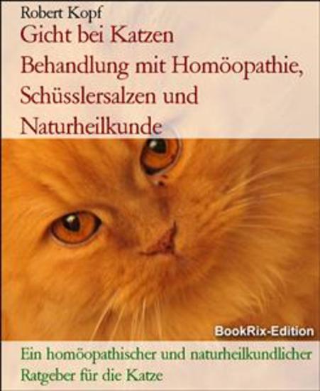 Gicht bei Katzen Behandlung mit Homöopathie Schüsslersalzen und Naturheilkunde - Ein homöopathischer und naturheilkundlicher Ratgeber für die Katze - cover