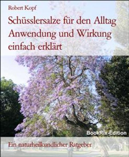 Schüsslersalze für den Alltag Anwendung und Wirkung einfach erklärt - Ein naturheilkundlicher Ratgeber - cover