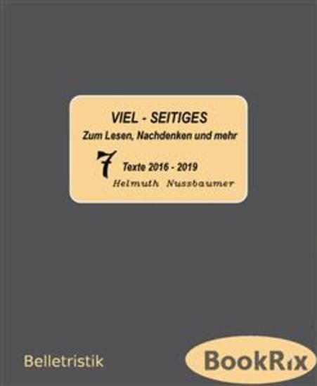 VIEL - SEITIGES - Zum Lesen Nachdenken und mehr - cover
