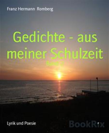 Gedichte - aus meiner Schulzeit - Band 2 - cover