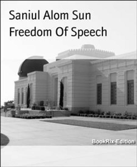 Freedom Of Speech - cover