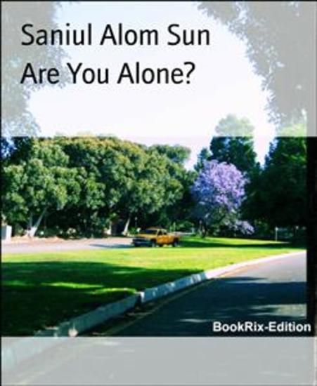 Are You Alone? - cover