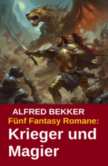 Krieger und Magier - Fünf Fantasy Romane des ELBEN und DRACHENERDE Autors - cover