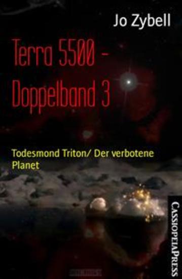 Terra 5500 - Doppelband 3 - Todesmond Triton Der verbotene Planet - cover