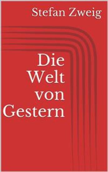 Die Welt von Gestern - cover