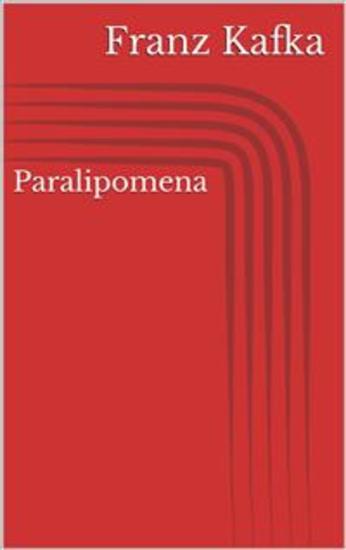 Paralipomena - cover