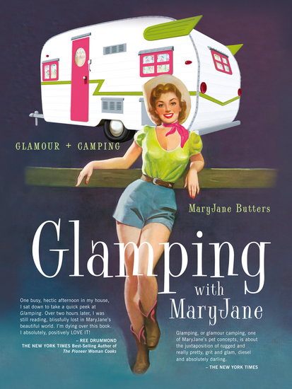 Glamping with Mary Jane - Glamour + Camping - cover