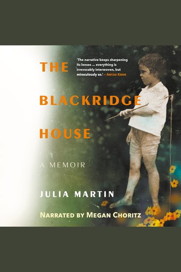 The Blackridge House - A Memoir - cover