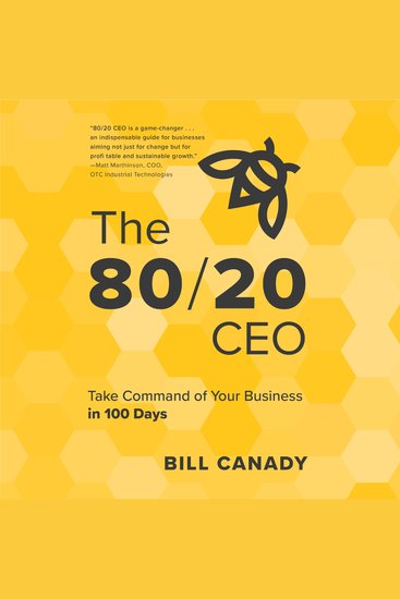 The 80 20 CEO - Take Command of Your Business in 100 days - cover