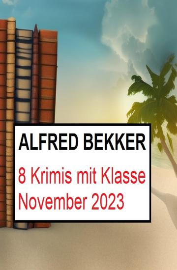 8 Krimis mit Klasse November 2023 - cover