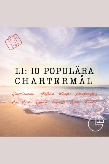 Tio populära chartermål - cover