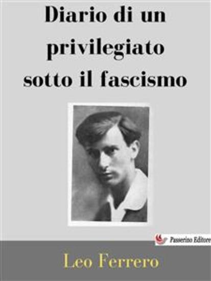 Diario di un privilegiato sotto il fascismo - cover
