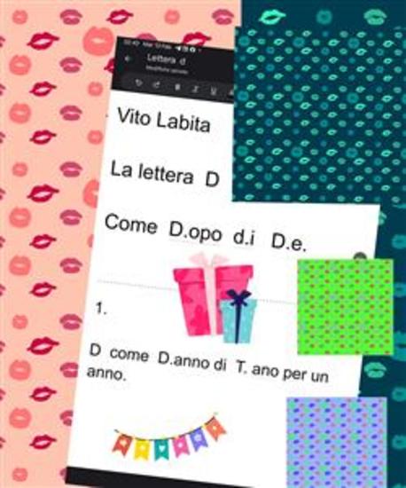 Lettera D - come dopo di de - cover