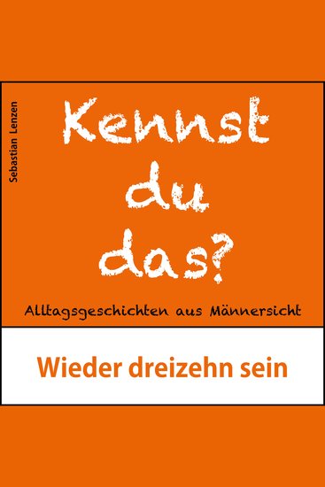Wieder dreizehn sein - Alltagsgeschichten aus Männersicht - cover