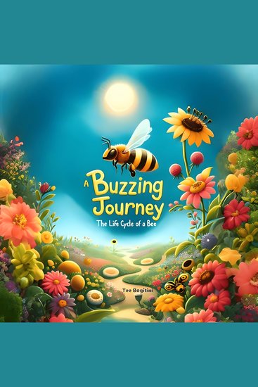 A Buzzing Journey - The Life Cycle Of A Bee - cover
