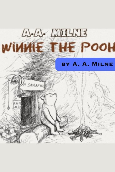 A A Milne : Winnie the Pooh - cover