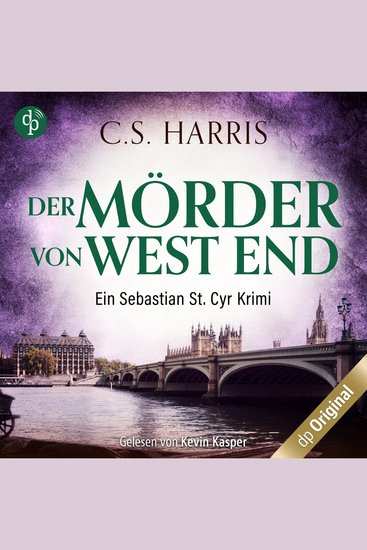 Der Mörder von West End - Sebastian St Cyr-Reihe Band 3 (Ungekürzt) - cover