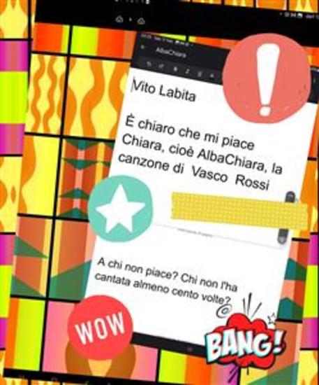 È chiaro che mi piace Chiara cioè AlbaChiara la canzone di Vasco Rossi - cover