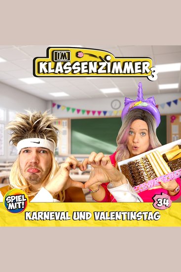 Karneval und Valentinstag - Im Klassenzimmer S3 - cover