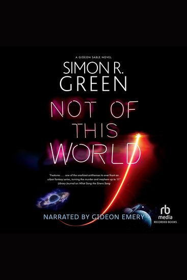 Not of This World - cover