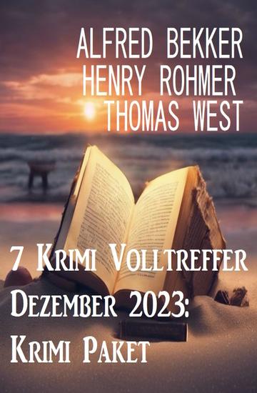 7 Krimi Volltreffer Dezember 2023: Krimi Paket - cover