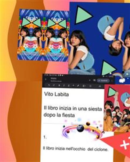 Il libro inizia in una siesta dopo la fiesta - Il libro inizia nell'occhio del ciclone - cover