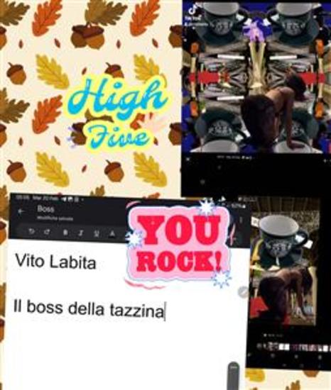 Il boss della tazzina - cover