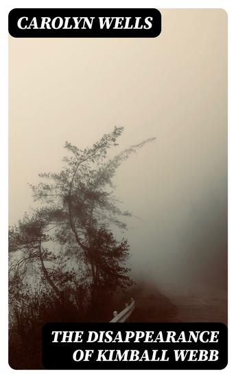 The Disappearance of Kimball Webb - cover