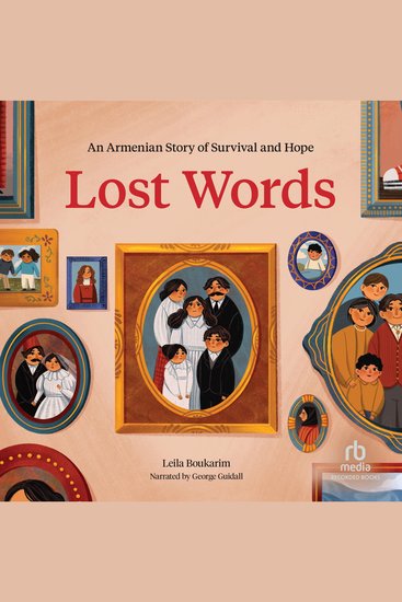 Lost Words - An Armenian Story of Survival and Hope - cover