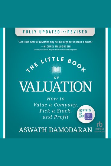 The Little Book of Valuation - How to Value a Company Pick a Stock and Profit Updated Edition - cover