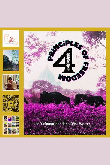4 Principles of Freedom - A book about the basis of Bhakti-Yoga including Mantra-Meditation - cover