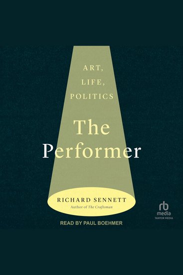 The Performer - Art Life Politics - cover