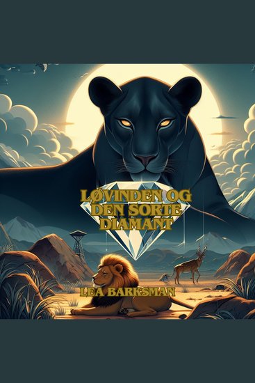 Løvinden og den sorte Diamant - cover