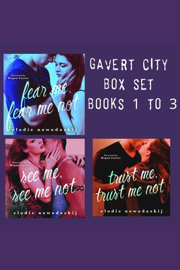Gavert City Box Set Audiobooks 1 to 3: Small town YA romantic suspense - Shadows of Gavert City: Love Lies and Unseen Dangers - cover