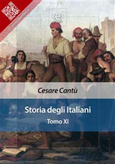 Storia degli Italiani Tomo XI - cover