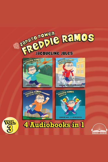 Zapato Power Collection Volume 3 - Freddie Ramos Tracks Down a Drone Freddie Ramos Gets a Sidekick Freddie Ramos and the Meteorite Freddie Ramos Powers Up - cover