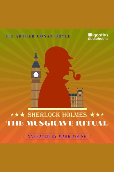 The Musgrave Ritual - Sherlock Holmes - cover