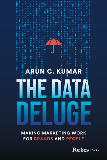 The Data Deluge - Making Marketing Work for Brands and People - cover