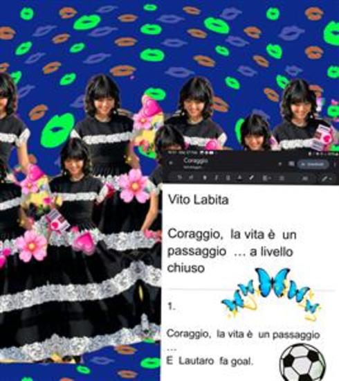 Coraggio la vita è un passaggio a livello chiuso - Coraggio la vita è un passaggio e Lautaro fa goal - cover