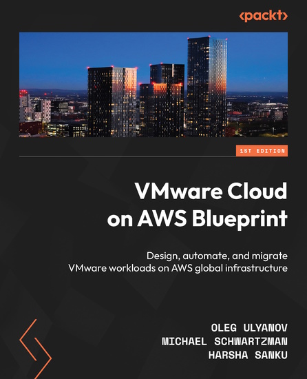 VMware Cloud on AWS Blueprint - Design automate and migrate VMware workloads on AWS global infrastructure - cover