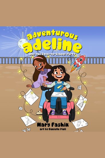 Adventurous Adeline and the Back-to-School Party - cover
