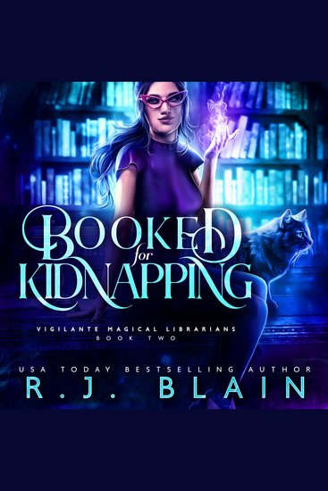 Booked for Kidnapping - Vigilante Magical Librarians #2 - cover
